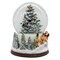 Kurt Adler 100MM Wind-Up Musical Santa with Christmas Tree Water Globe